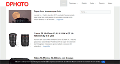 Desktop Screenshot of dphoto.it
