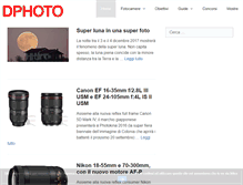 Tablet Screenshot of dphoto.it